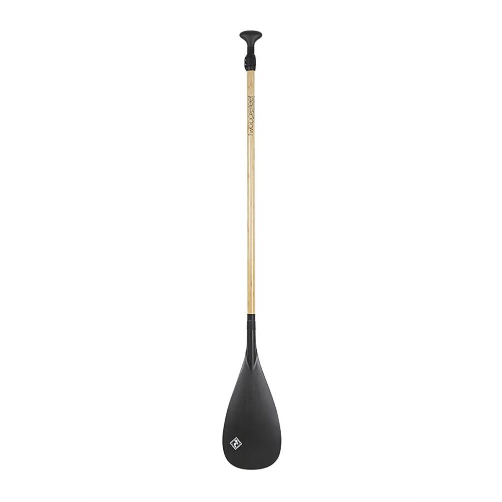 Two Bare Feet 2 Piece Bamboo Carbon Pro SUP Paddle - Black Extra Image 2